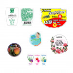 ป้ายฉลากสติ๊กเกอร์กลุ่มผลิตภัณฑ์เครื่องสำอางค์ - บริษัท แม แม อินดัสเตรียล จำกัด