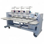 เครื่องปักหน้าเรียบ 4 หัว 9 สี/เข็ม รุ่น BEKY-Y904II  - เครื่องจักรปักอุตสาหกรรม เคเอ็มซีซี