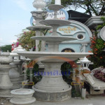 น้ำพุปูนปั้น - รับผลิตออกแบบเสาโรมัน บัวปูปั้น คิ้วบัว งานปูนปั้นตามแบบตามสั่ง เน้นงานปราณีตและคุณภาพ