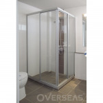 บานเลื่อนชนมุม PEARL 90 - บริษัท โอเวอร์ซี อลูมินั่ม จำกัด