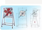 พัดลมระบายอากาศแบบขาตั้ง - ห้างหุ้นส่วนจำกัด มงคลถาวรกิจ 