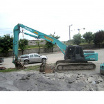 รถแบคโฮ KOBELKO SK200 บูมยาว - บริษัท ที พี สหมิตร กรุ๊ป จำกัด