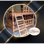 เตียงไม้สัก 2 ชั้น เชียงใหม่ - เฟอร์นิเจอร์ไม้สักแกะสลัก มัลลิกา เชียงใหม่