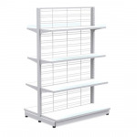 ชั้นวางสินค้าสองหน้า มาตรฐาน    - บริษัท มิคกี้มาร์ท จำกัด