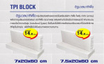อิฐมวลเบาทีพีไอ TPI BLOCK - บริษัท ไทยฟลอเรนซ์วัสดุภัณฑ์ จำกัด
