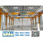 รับออกแบบสร้างและติดตั้ง โอเวอร์เฮดเครน - รอก เครนไฟฟ้า โรงงาน เอส วาย บี เครน