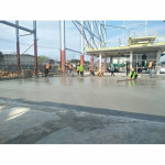 งานเทพื้นคอนกรีต - บริษัท เสาวคิด เอ็นจิเนียริ่ง จำกัด