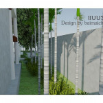 ออกแบบตกแต่งสวน - ร้าน ใบไม้ชายคา 