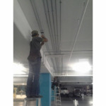 งานติดตั้งระบบไฟฟ้า ประปา - บริษัท เอ็นทีวาย คอนสตรัคชั่น จำกัด