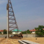 ปั้นจั่นตอกเสาเข็ม - บริษัท ธิติพัธ ผลิตภัณฑ์คอนกรีต จำกัด