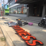รับผลิตป้ายชื่อร้านค้า สำนักงาน บริษัท - บริษัท เบนซิน แอ็ดเวอร์ไทซิ่ง จำกัด