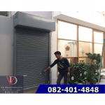 รับติดตั้งประตูม้วนระบบสปริงมือดึง - รับติดตั้งประตูม้วนทุกระบบ - วีดี ชัตเตอร์