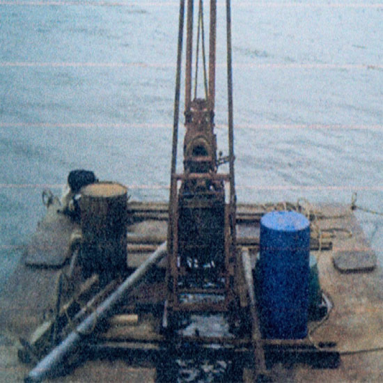 เครื่องเจาะสำรวจชั้นใต้ดิน 04 เครื่องเจาะสำรวจชั้นใต้ดิน 