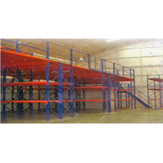 SELECTIVE RACK WITH MEZZANINE