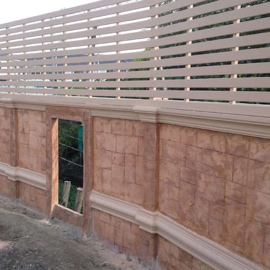 พื้นคอนกรีตพิมพ์ลาย พื้นคอนกรีตพิมพ์ลาย 