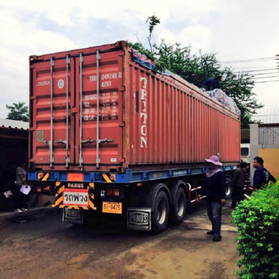 รถบรรทุกตู้คอนเทนเนอร์ รถบรรทุกตู้คอนเทนเนอร์ 